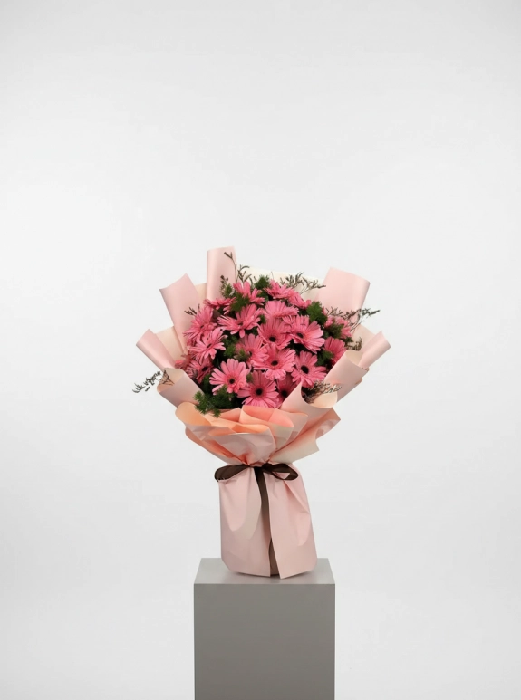 Mor Gerbera Buketi